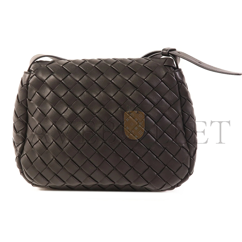 BOTTEGA VENETA LEATHER CROSS-BODY BAG 755659 (27*16.5*10cm) 